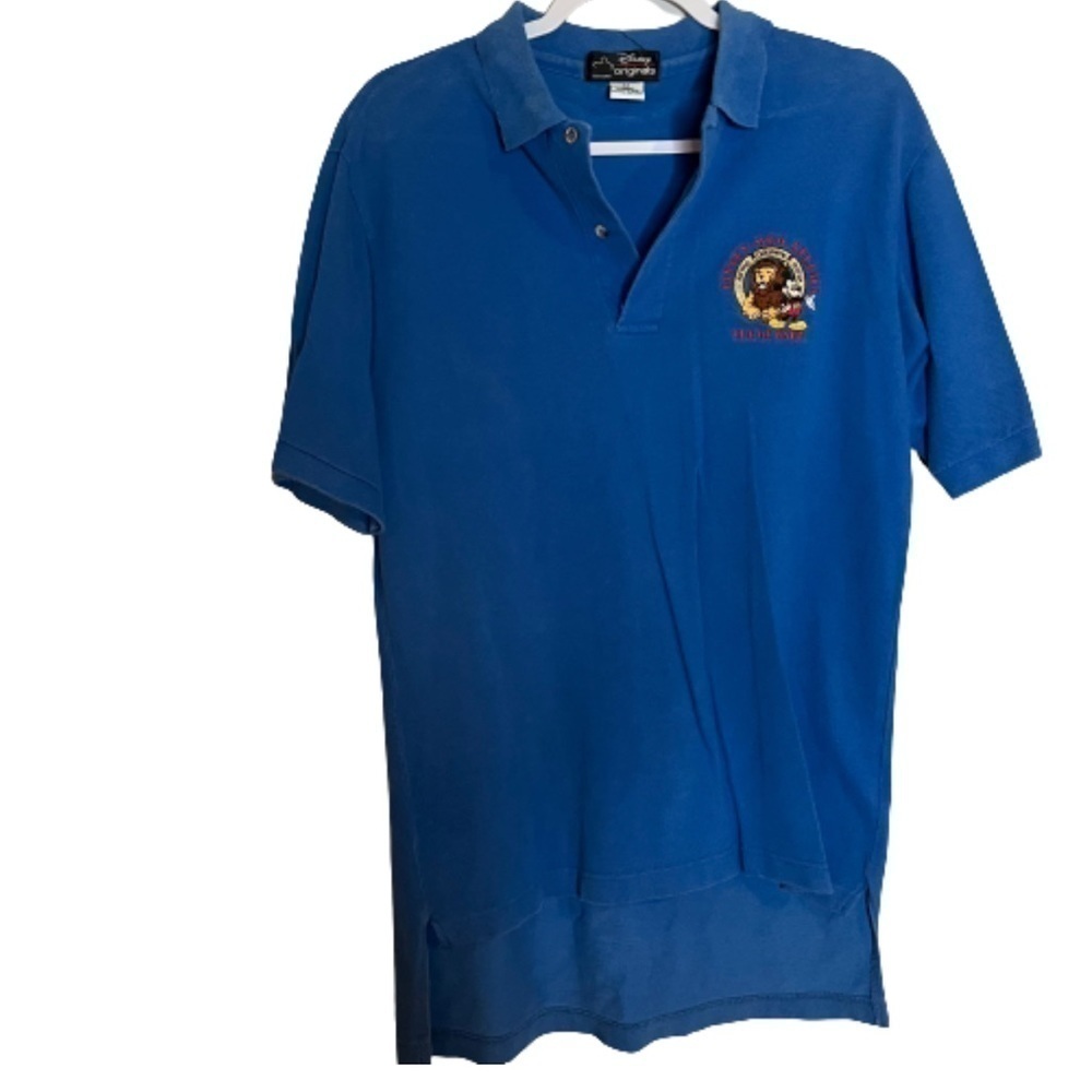 disney originals mickey mouse mgm studios theme park polo shirt  vintage Size m